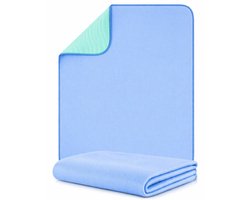 Floressa – Wasbare Incontinentie Onderlegger Groot 86x132 cm – Matrasbeschermer – Waterdicht & Anti Slip – Voor Volwassenen, Kinderen & Huisdieren
