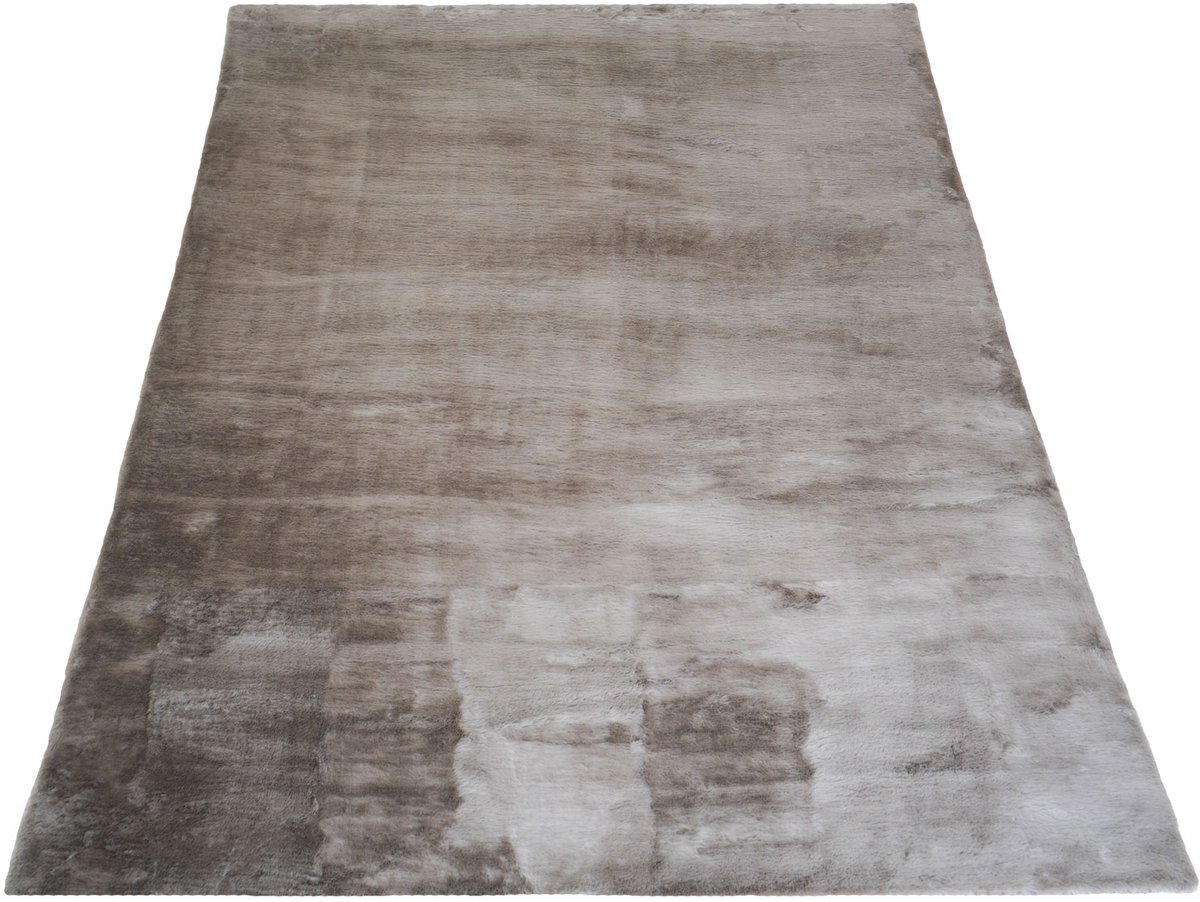 Veer Carpets Vloerkleed Velluto Toffee - 80 x 150 cm - Hoogpolig Design Vloerkleed in Scandinavische / Hotel Chique Stijl Bruin