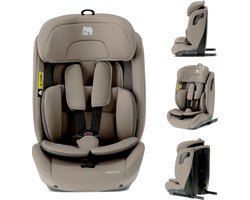 Deryan Carter Luxe i-Size/ isofix Autostoeltje - Tot ca. 12 jaar - 76-150 cm - Truffle Sand