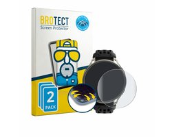 BROTECT - Screenprotector voor Amazfit Cheetah 2 Pro - Folie Beschermfolie matte volledig dekking 2 Stuks