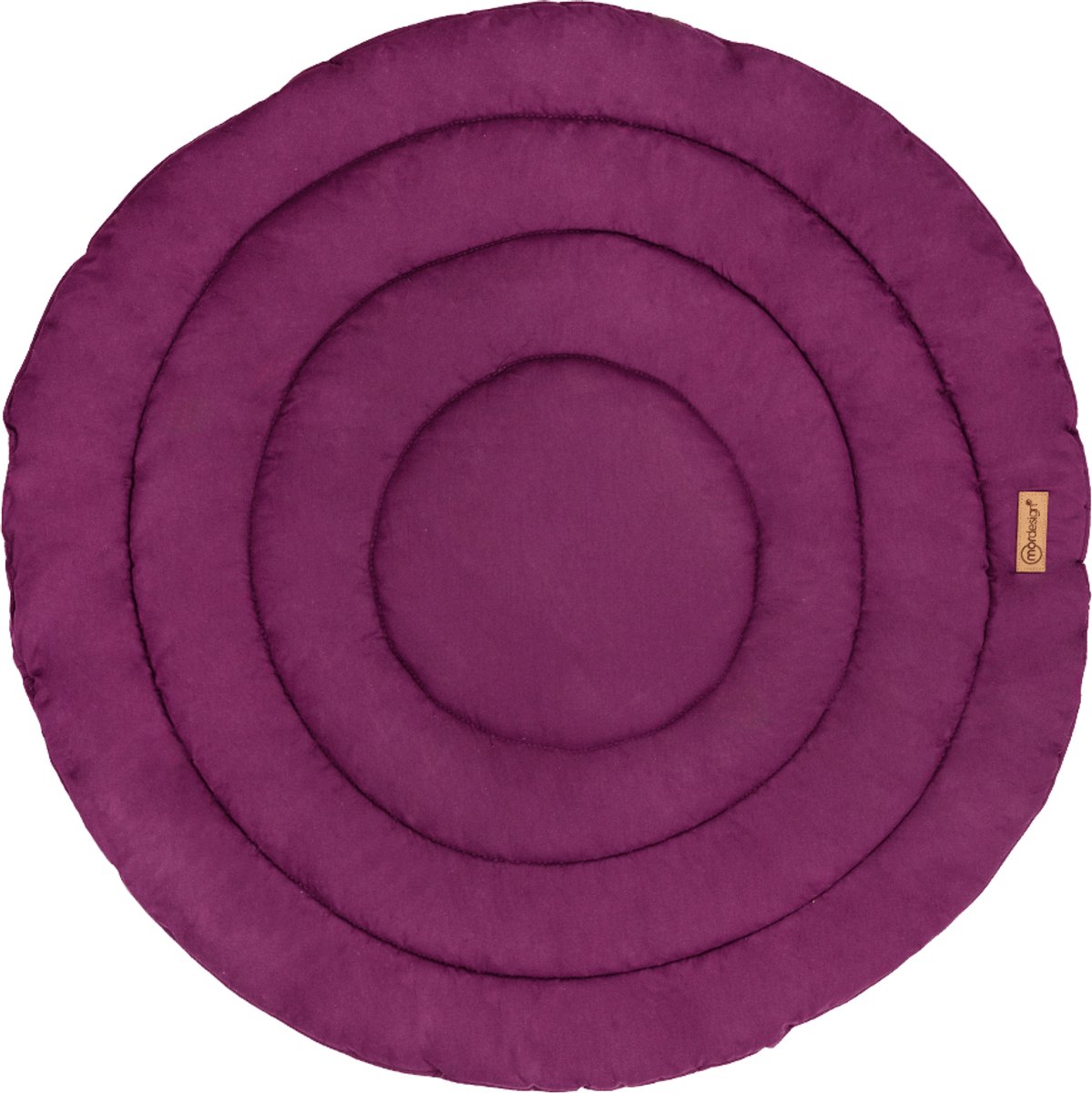 MorDesign Boxkleed Rond 95 cm – Zacht Gevoerd – Speelkleed