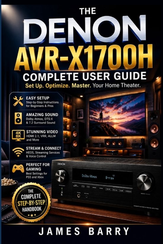 The Denon AVR-X1700H Complete User Guide - cover