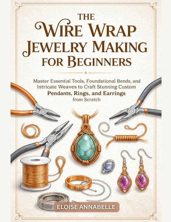 The Wire Wrap Jewelry Making for Beginners - cover