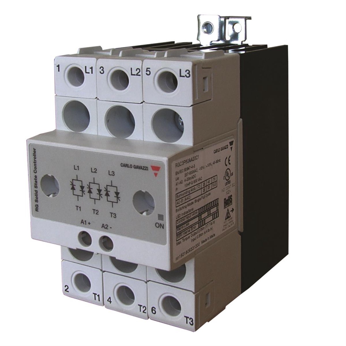 Carlo Gavazzi RGC2P60AA25C1 CAR SOLID STATE RELAYS RGC2P