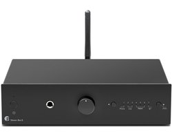 Pro-Ject Stereo Box E Geïntegreerde Versterker 2x35W - Krachtige Geluidsweergave - Nauwkeurige Signaalverwerking - Compact & Gebruiksvriendelijk - Zwart