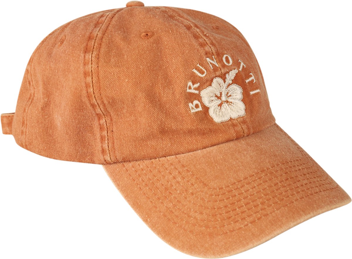 Brunotti - Chica - Cap Chestnut - Dames - 100% Katoen - Comfortabele Fit - ONE SIZE