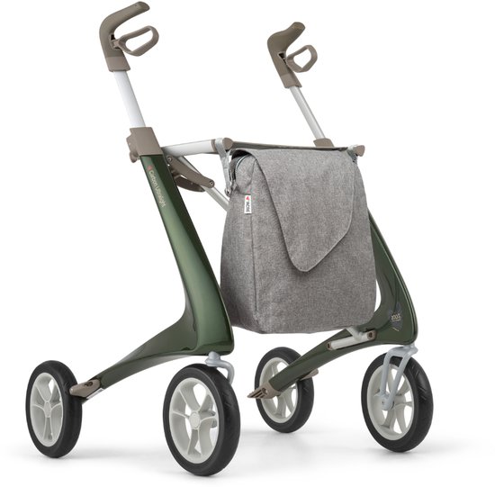 ByAcre Ultralight Carbon Rollator (4.8 kg) Groen