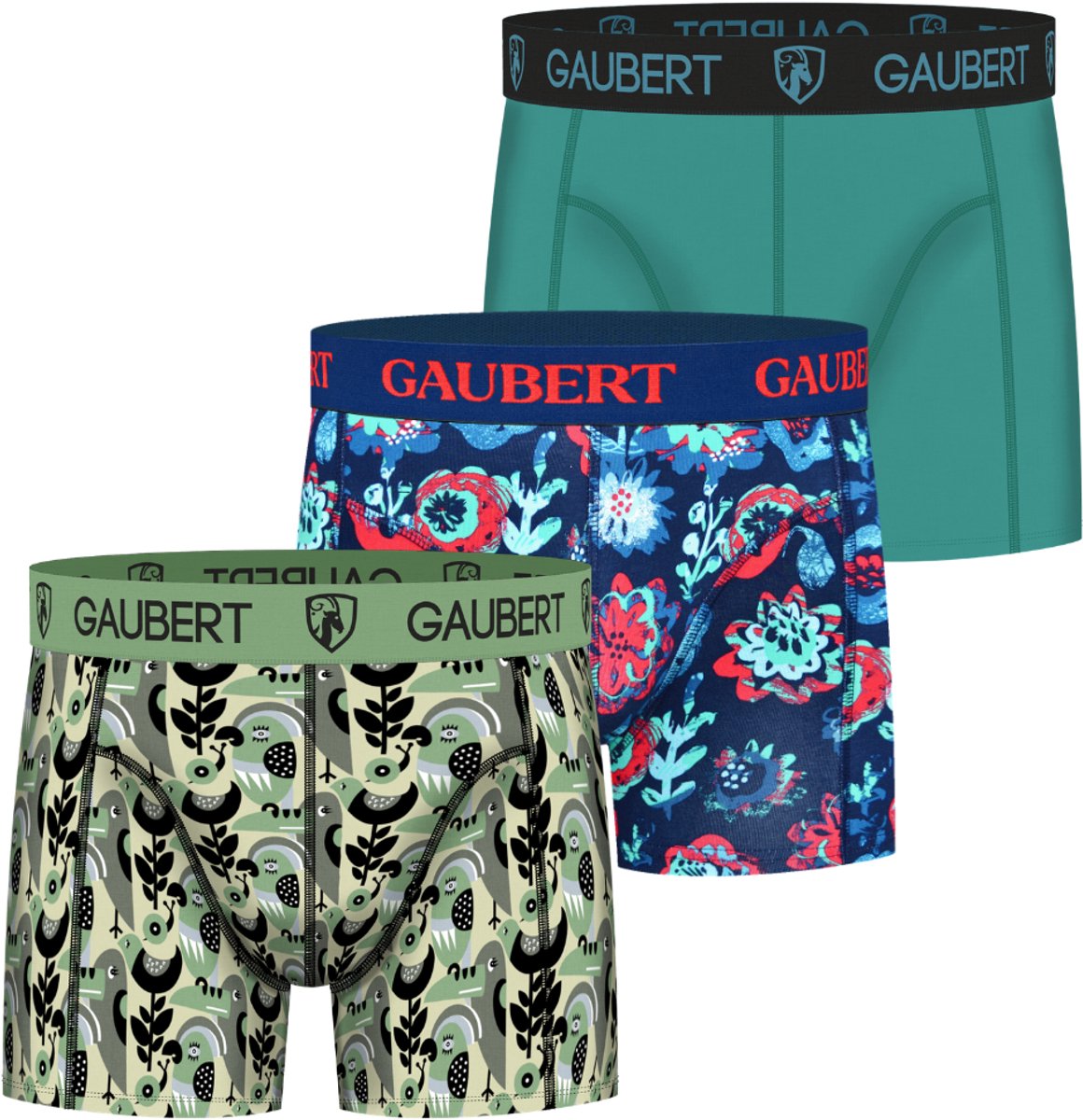 Gaubert  Heren boxershort Bamboe 3-pack Rick  - XL