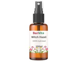 Witch Hazel 100ml Glazen Sprayfles - Puur & Zonder Alcohol - Hamameliswater, Toverhazelaar -…
