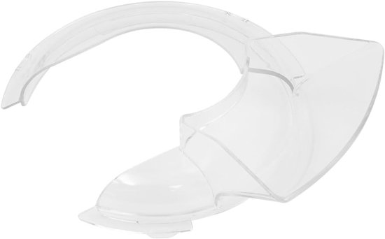 Heldere splash guard met vulopening voor 4.5-5QT mixers, accessoires voor keukenmachines en vleesmolen van Merkloos — afbeelding 5