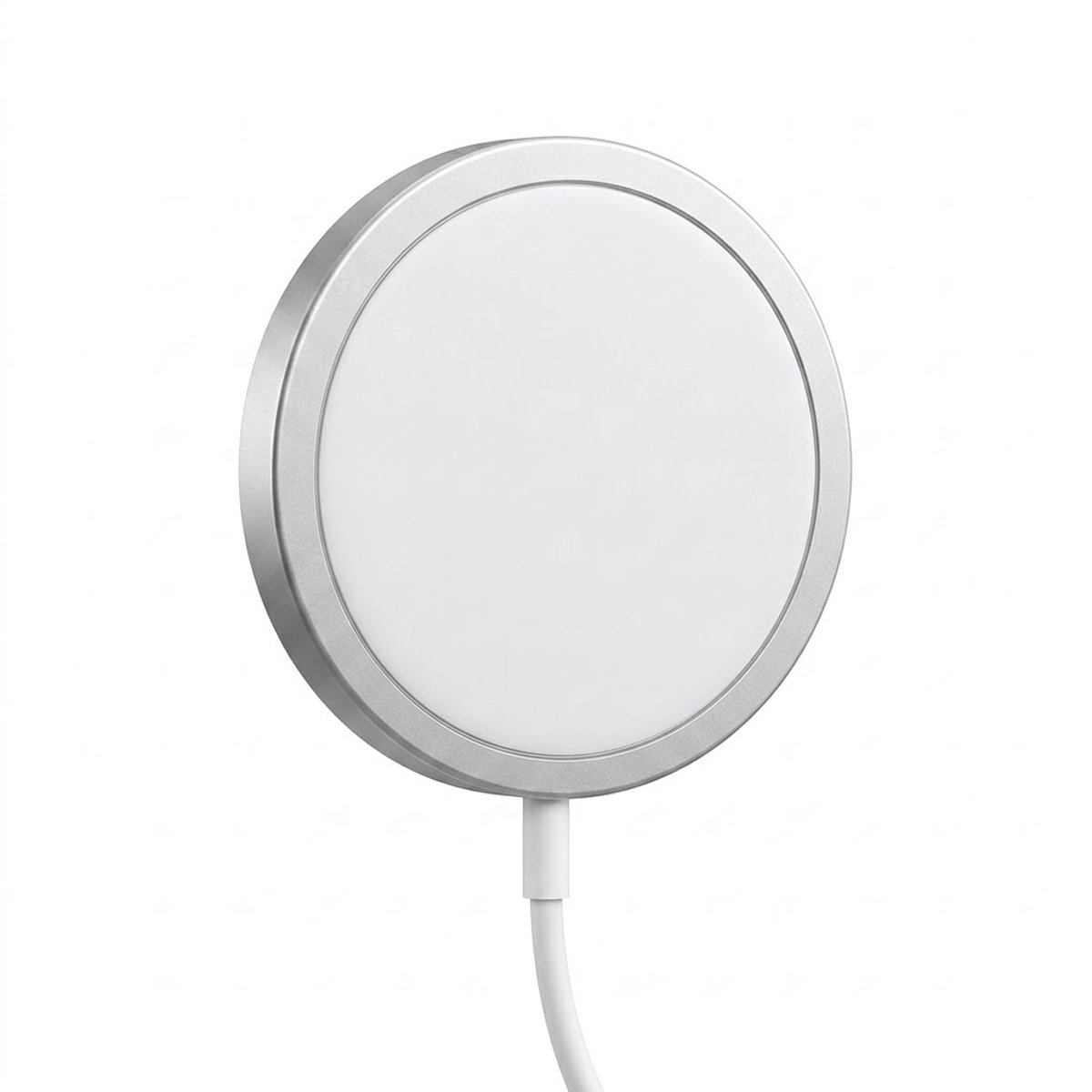 Draadloze Oplader 15W - Geschikt voor MagSafe - Draadloze Oplader Geschikt voor iPhone (12 t/m 17) - Wireless Charger - MFI-Gecertificeerd - USB-C - 1 Meter - Uitsluitend te gebruiken met Apple-Toestellen