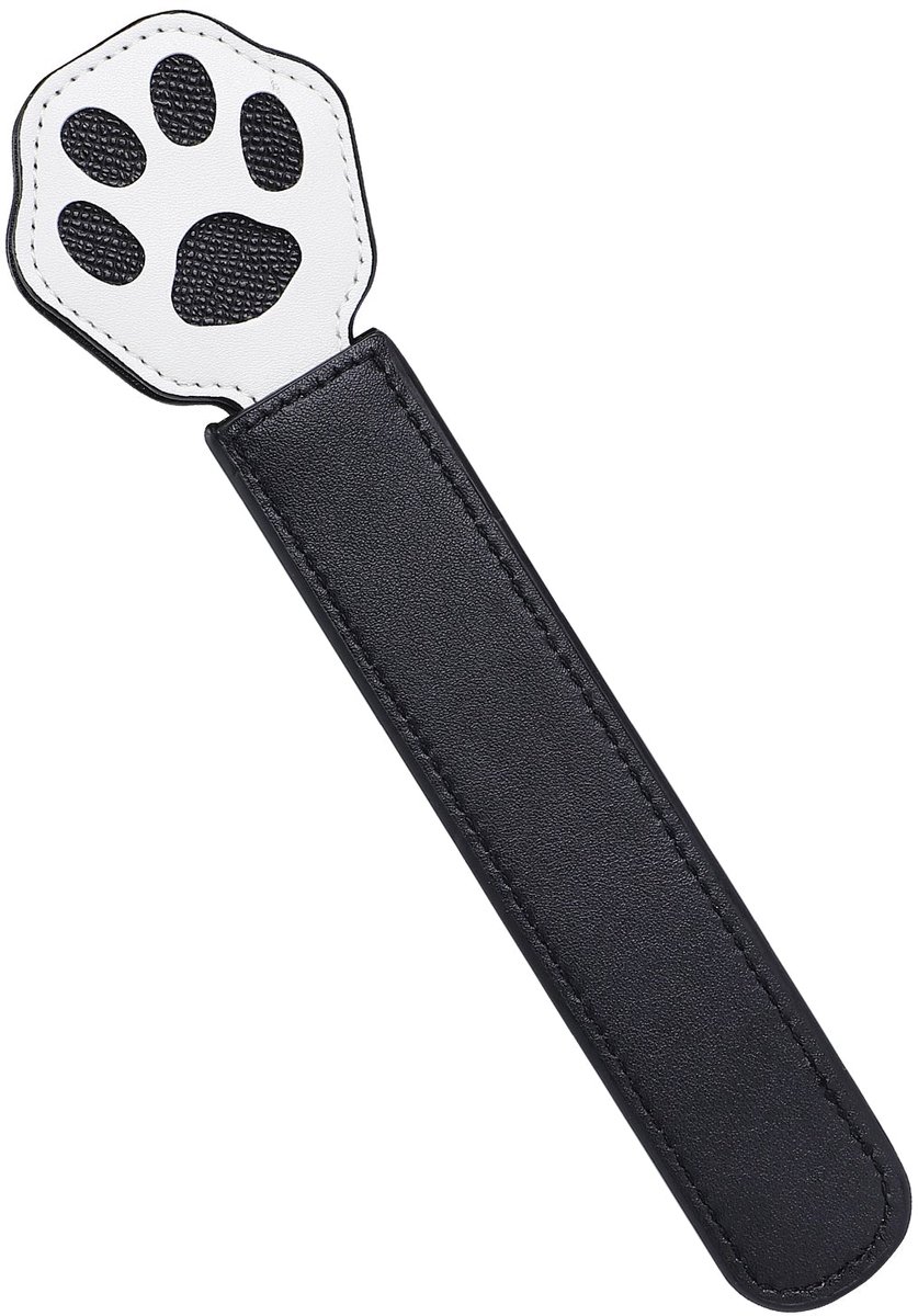 Smart Moves - Paw Paddle met Extra Breed Handvat - Zwart/Wit
