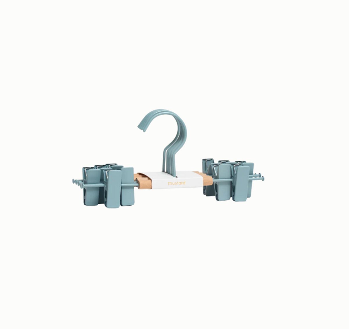 Mustard - Kids clip hangers - Kapstokken voor kinderen - Set van 5 - Ocean