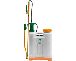 FLO 89526 - Rugdrukspuit - 15L - Druksproeier - Hoogwaardige Kunststof - Verstelbare Lels