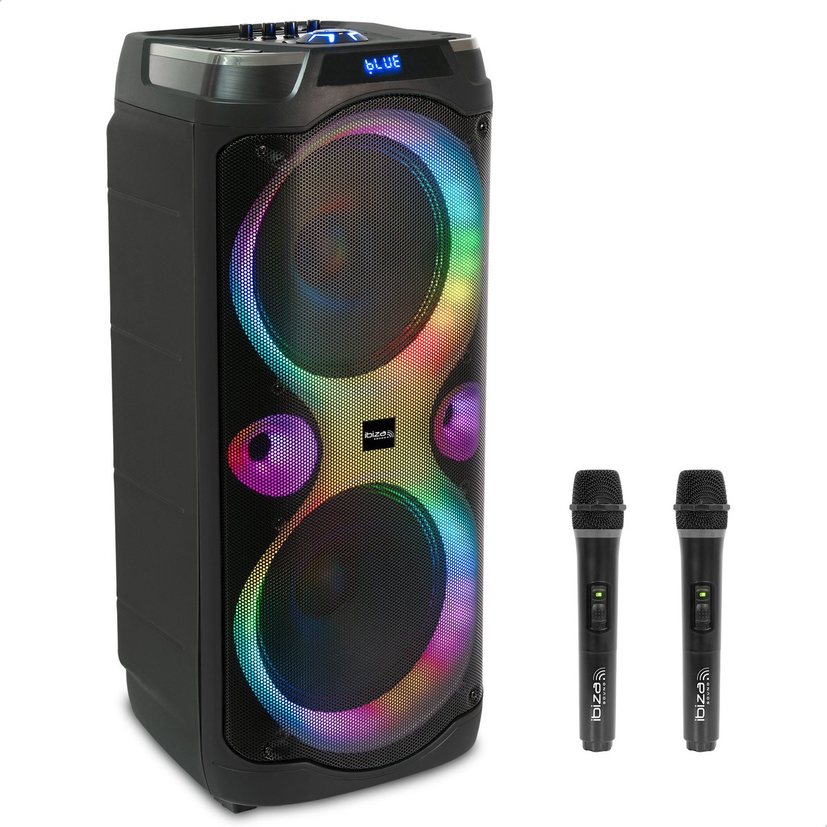 Speakers Ibiza COLUMBA KARAOKE Black