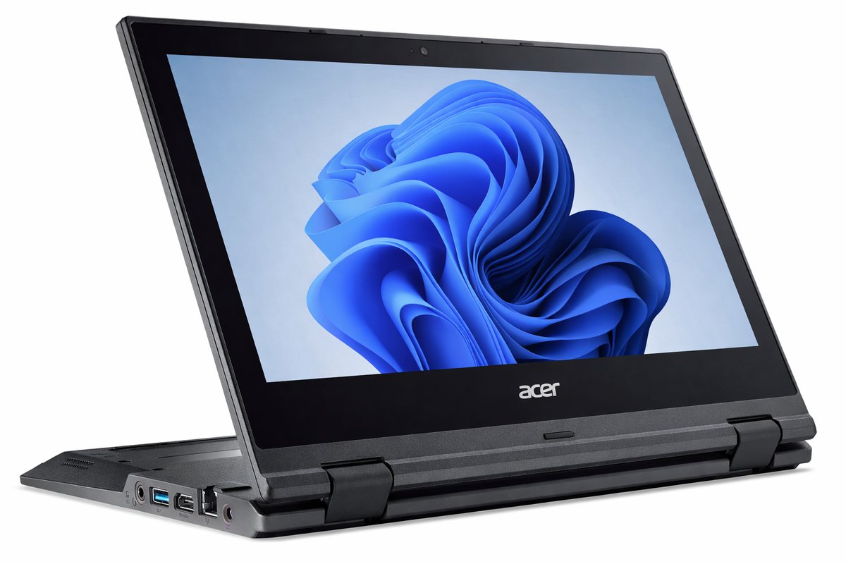 Acer TravelMate Spin B118 G2 - 2-in-1 laptop en tablet - 11.6 inch - Intel N5000 - 4GB - 128GB SSD - Windows 11 — afbeelding 4