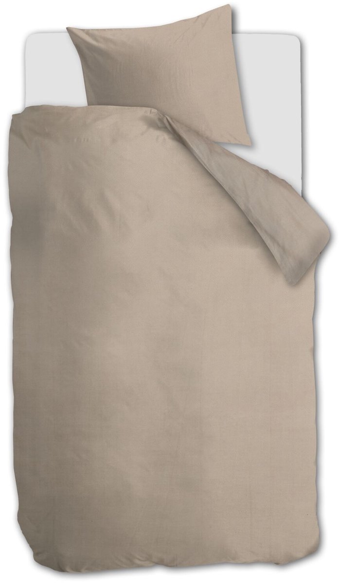 Rivièra Maison Connor kussensloop - Zand - 60 x 70 cm