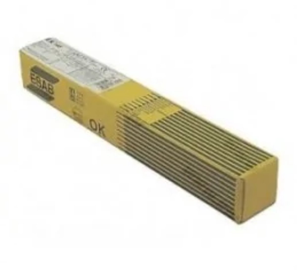ESAB OK 46.00 Laselektroden - Ø 4,0 mm x 350 mm - Rutil - 5,4 kg - Voor Staal - AC/DC - Universele Elektroden voor Zware Constructies - 7330129237128