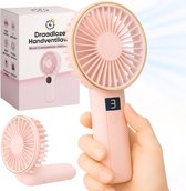 Twenty4seven® Hand Fan Pro - Ventilateur portable rechargeable - Ventilateur de table à main sans fil - Mini ventilateur - 6 réglages