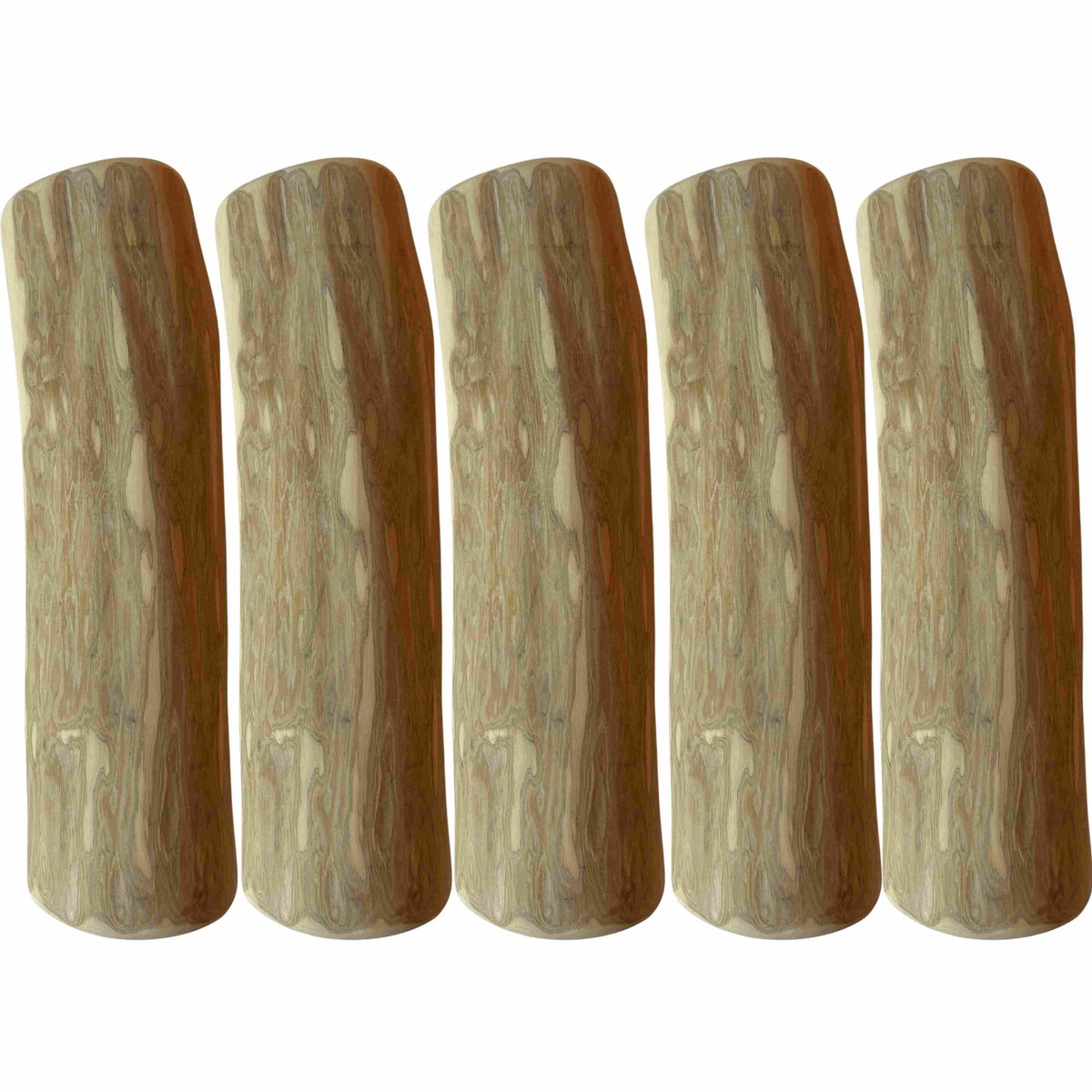 Boris & Lotje Koffieboom Kauwwortel Hond XXL (23–25 cm) - 5 Stuks - Hondensnack - Kauwstaaf - Harde Kauwsnack - Hypoallergeen - Coffee Wood