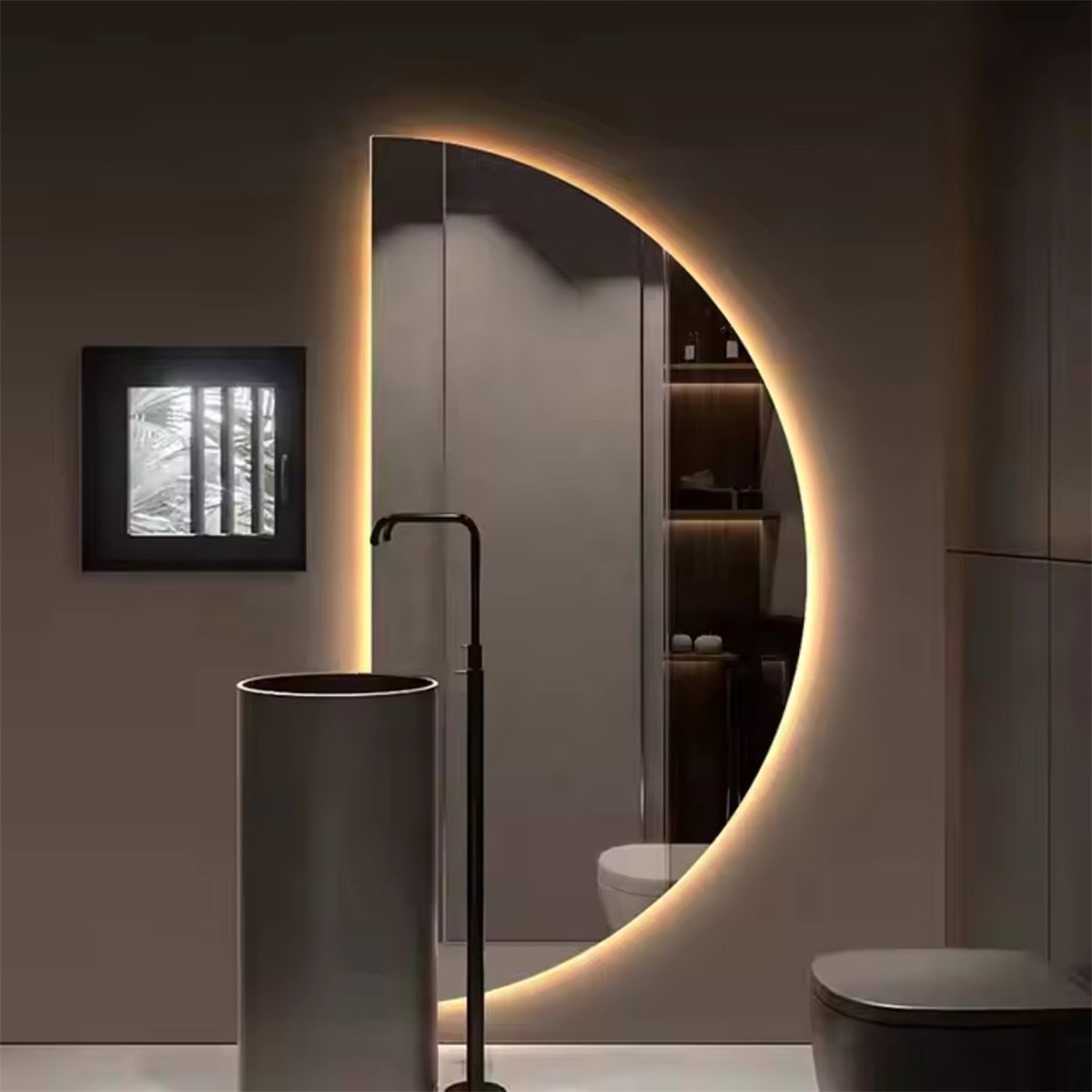 DiamantMeubelen Wandspiegel - Met Verlichting - 100x55 cm