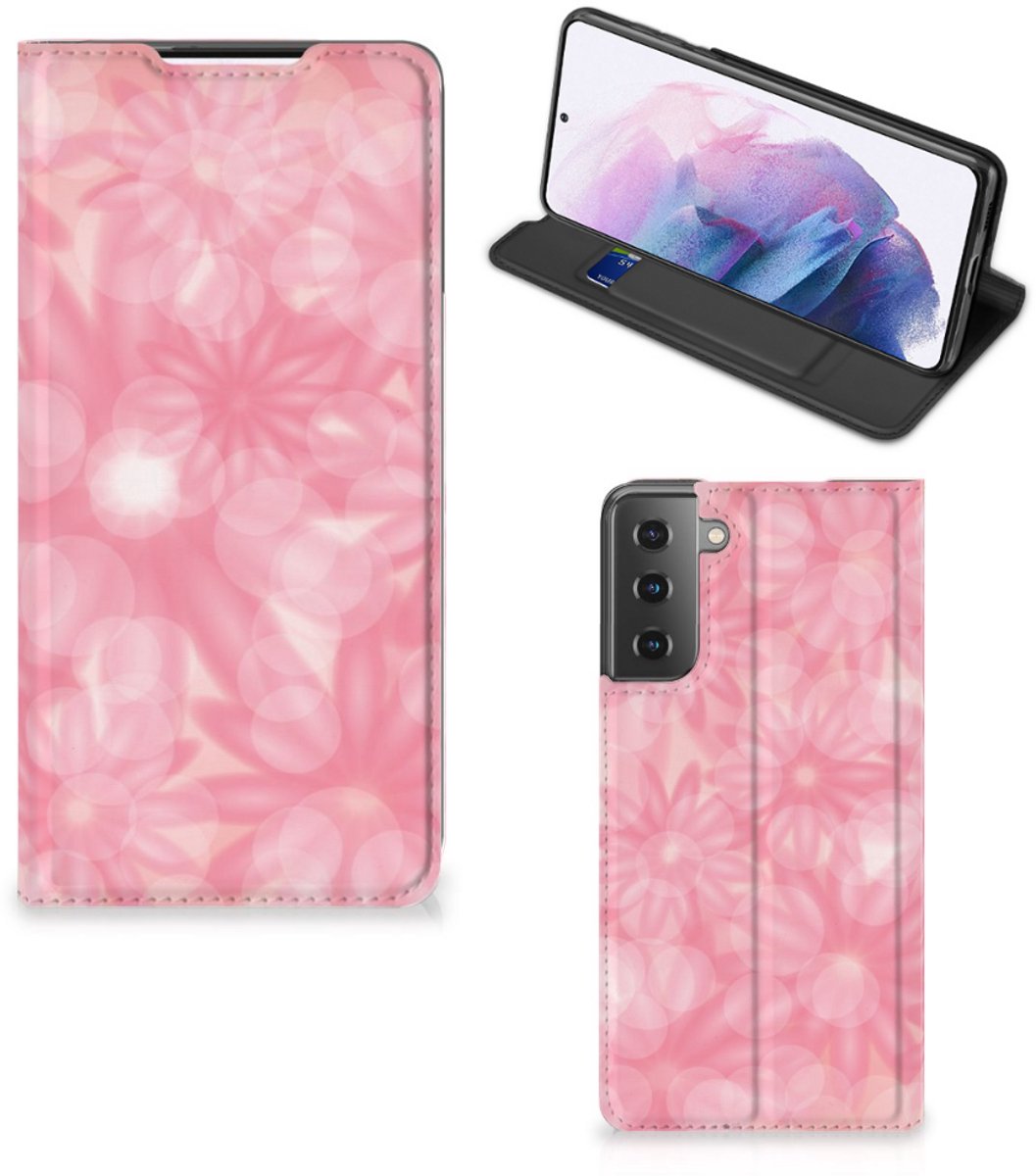 Samsung Galaxy S21 Plus Smart Cover Spring Flowers
