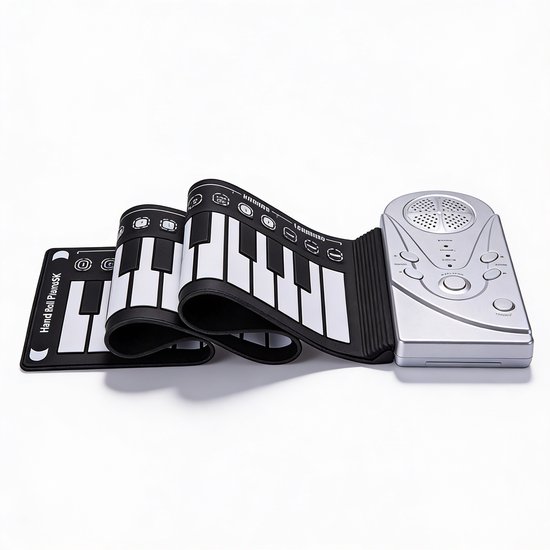 Pianoklavier opvouwbaar 49 toetsen Draagbaar & Compact Design – Piano voor kinderen Met Bluetooth & MIDI Connectiviteit – Piano speelgoed Multifunctioneel & Gebruiksvriendelijk | Ideaal voor Beginners & Onderweg