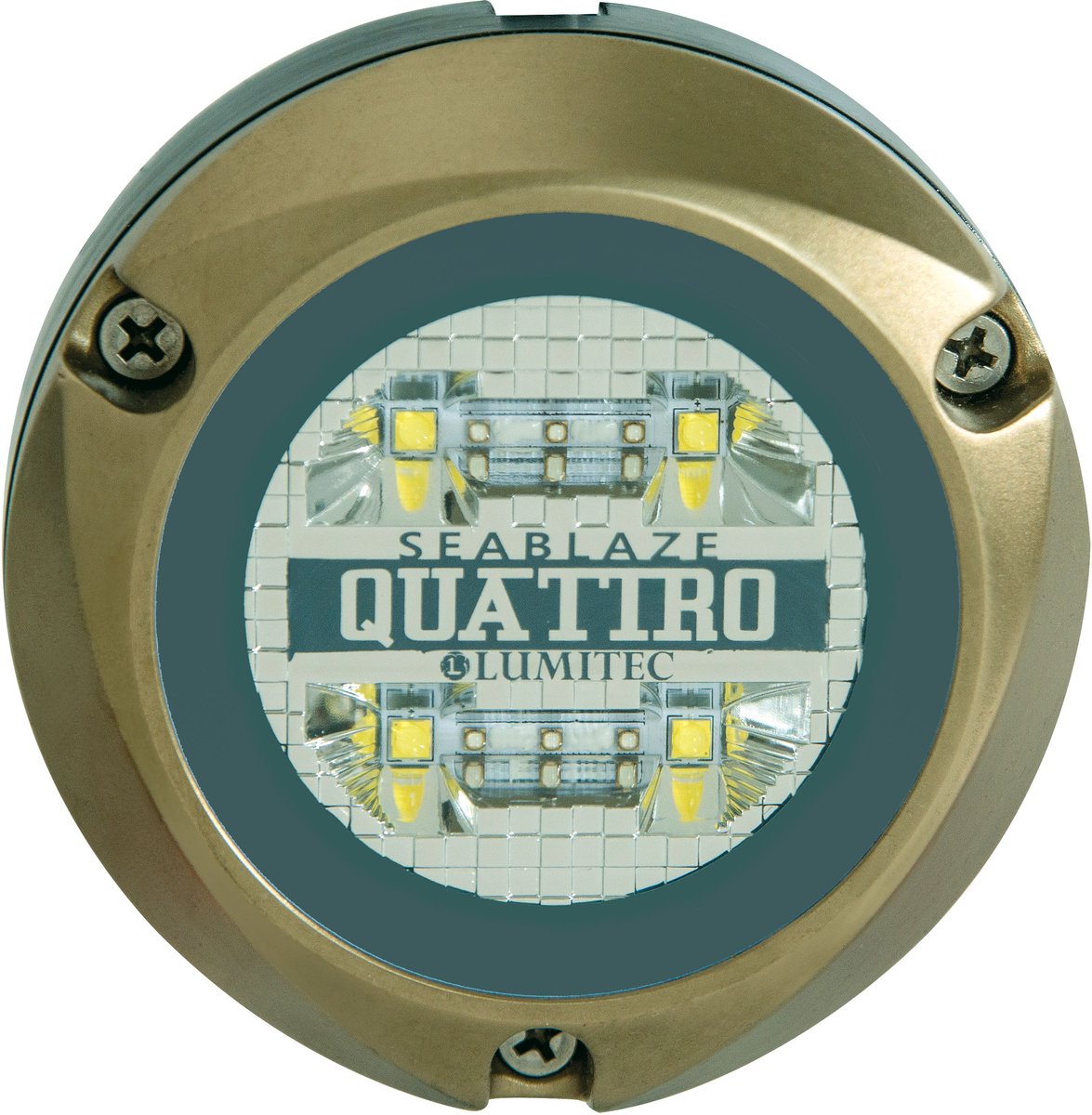 Lumitec Zambezi Quattro Spectrum RGBW Onderwaterverlichting opbouw