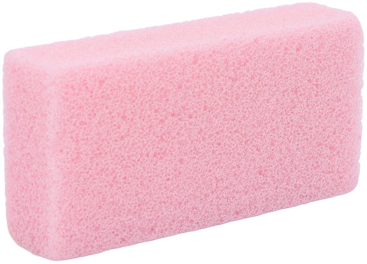 Voetpuimsteen - Dode huid verwijderaar - Voeten verzorgen - Ergonomisch ontwerp - 10 cm - Roze