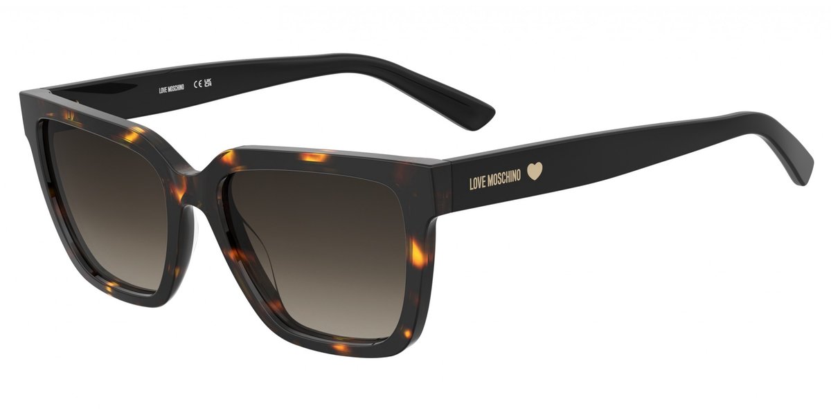 Moschino Love MOL087/S Havana 55/17/140 WOMAN Zonnebrillen