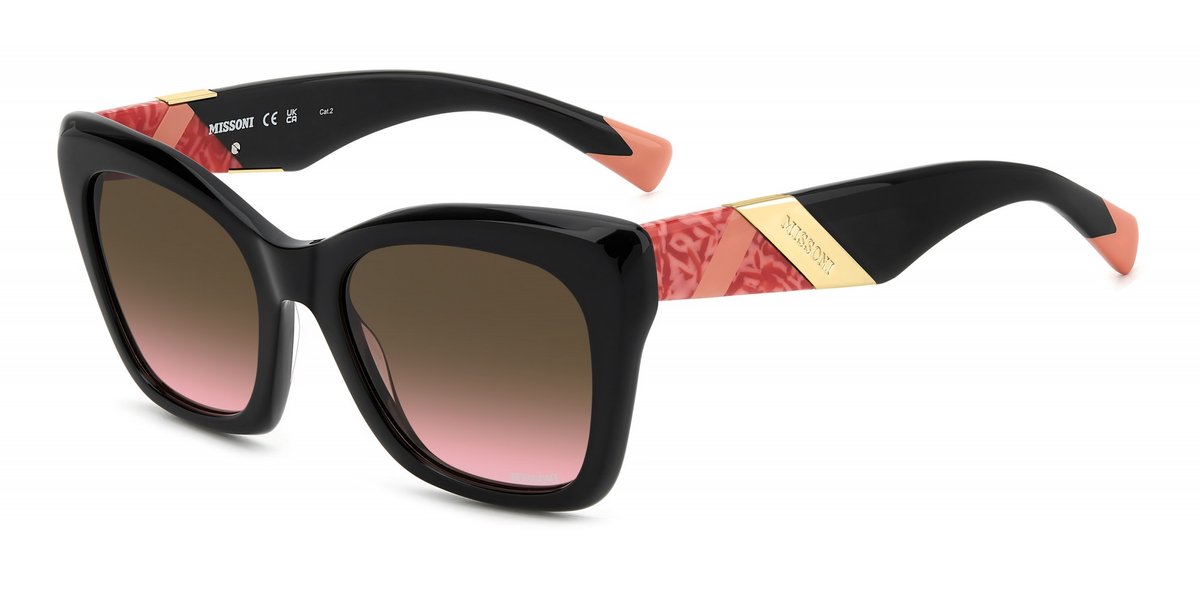 Missoni MIS 0219/S Black pink 53/20/140 WOMAN Zonnebrillen