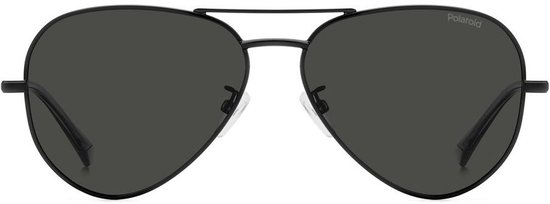 Polaroid PLD 4186/G/S/X BLACK/GREY POLARIZED 57/14/145 Herrenbrillen Zonnebrillen — afbeelding 3