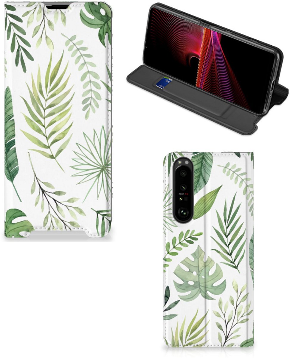 Sony Xperia 1 III Smart Cover Leaves