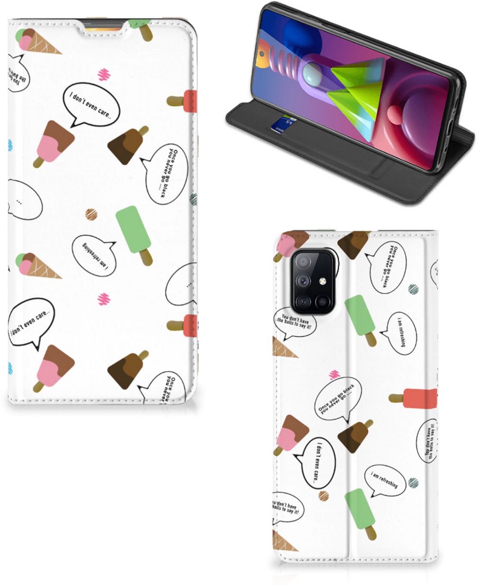 Samsung Galaxy M51 Flip Style Cover IJsjes