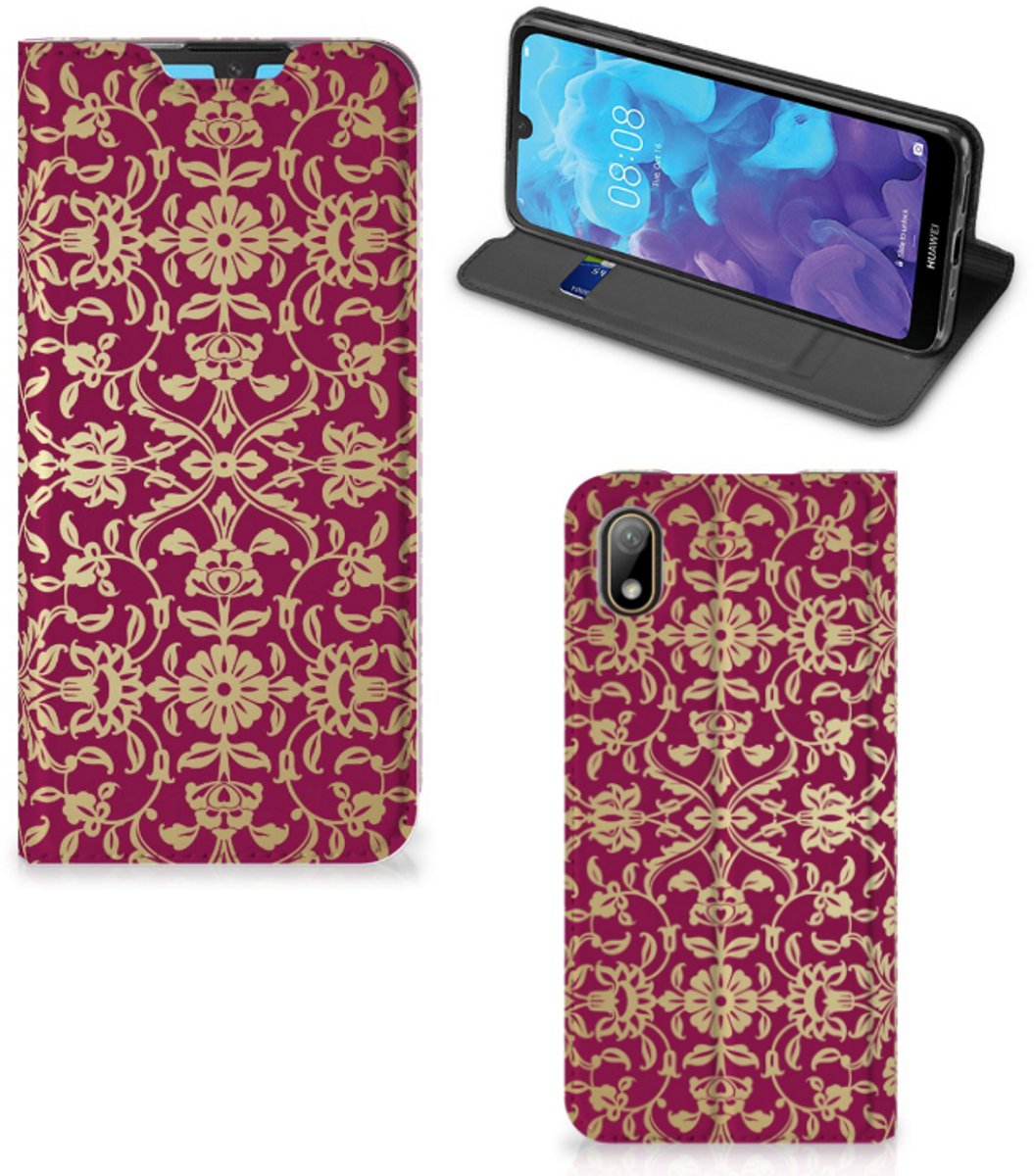 Telefoon Hoesje Huawei Y5 (2019) Barok Pink