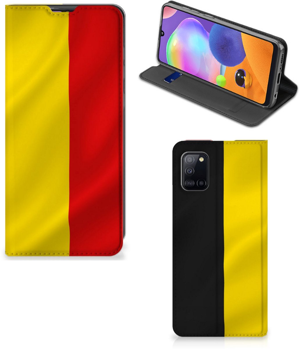 Samsung Galaxy A31 Standcase Belgische Vlag