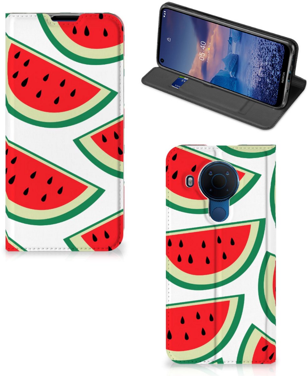 Nokia 5.4 Flip Style Cover Watermelons