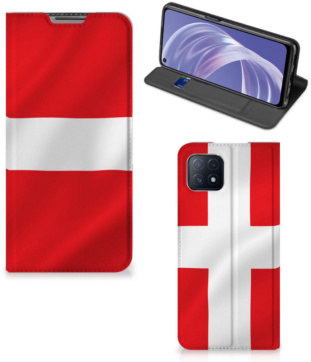 Standcase Hoesje voor OPPO A73 5G Standcase Denemarken