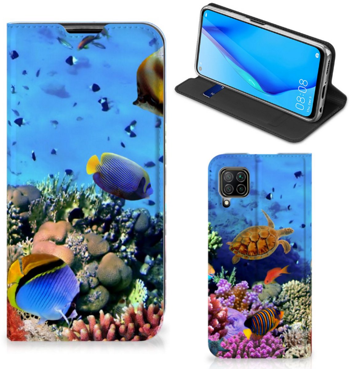 Huawei P40 Lite Hoesje maken Vissen