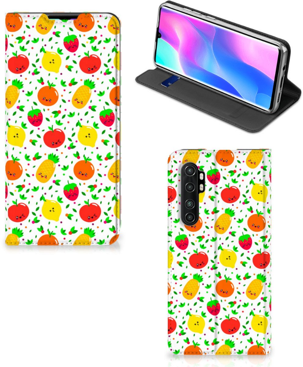 Xiaomi Mi Note 10 Lite Flip Style Cover Fruits