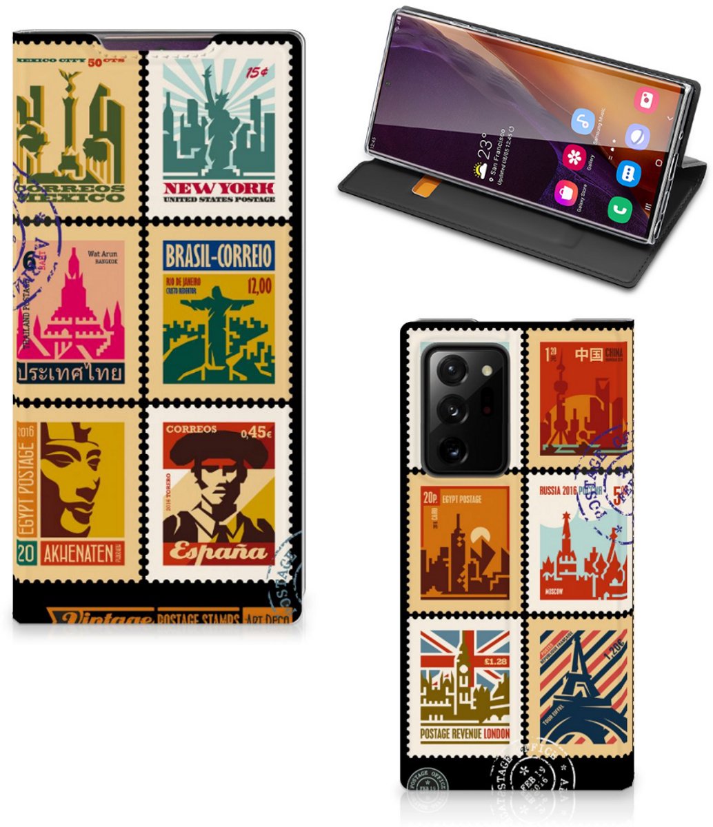 Samsung Galaxy Note 20 Ultra Book Cover Postzegels