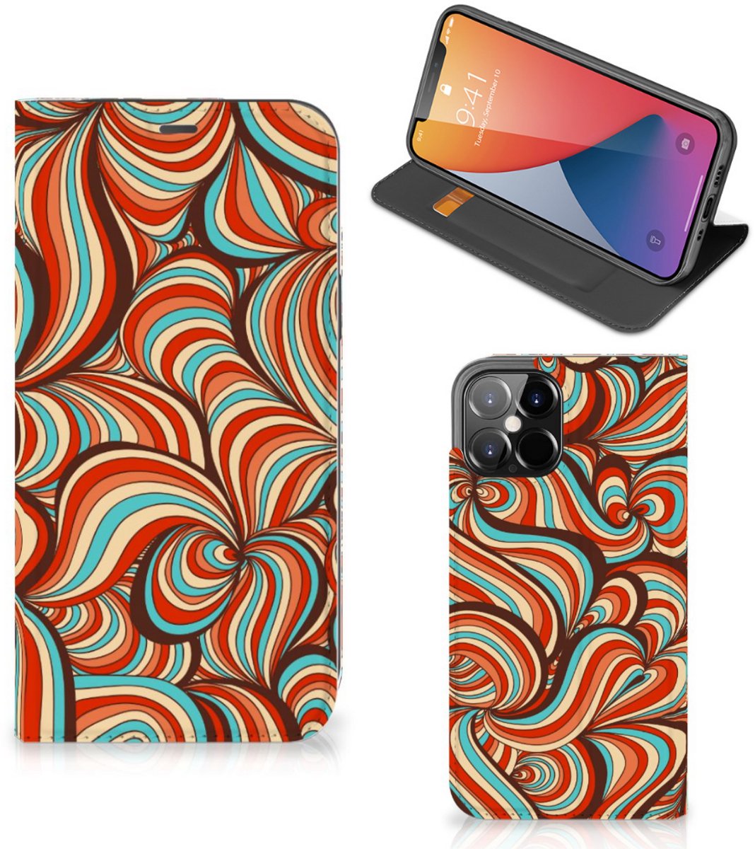 iPhone 12 Pro Max Bookcase Retro