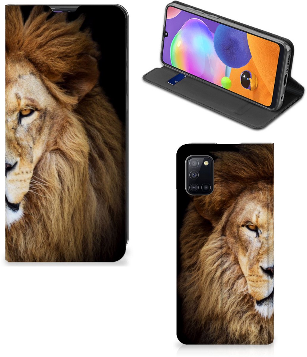 Samsung Galaxy A31 Hoesje maken Leeuw