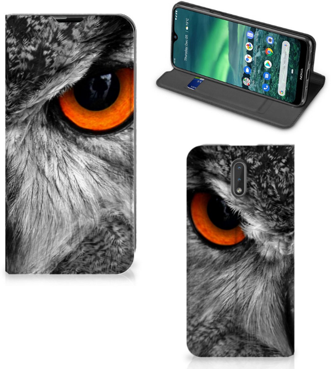 Nokia 2.3 Hoesje maken Uil