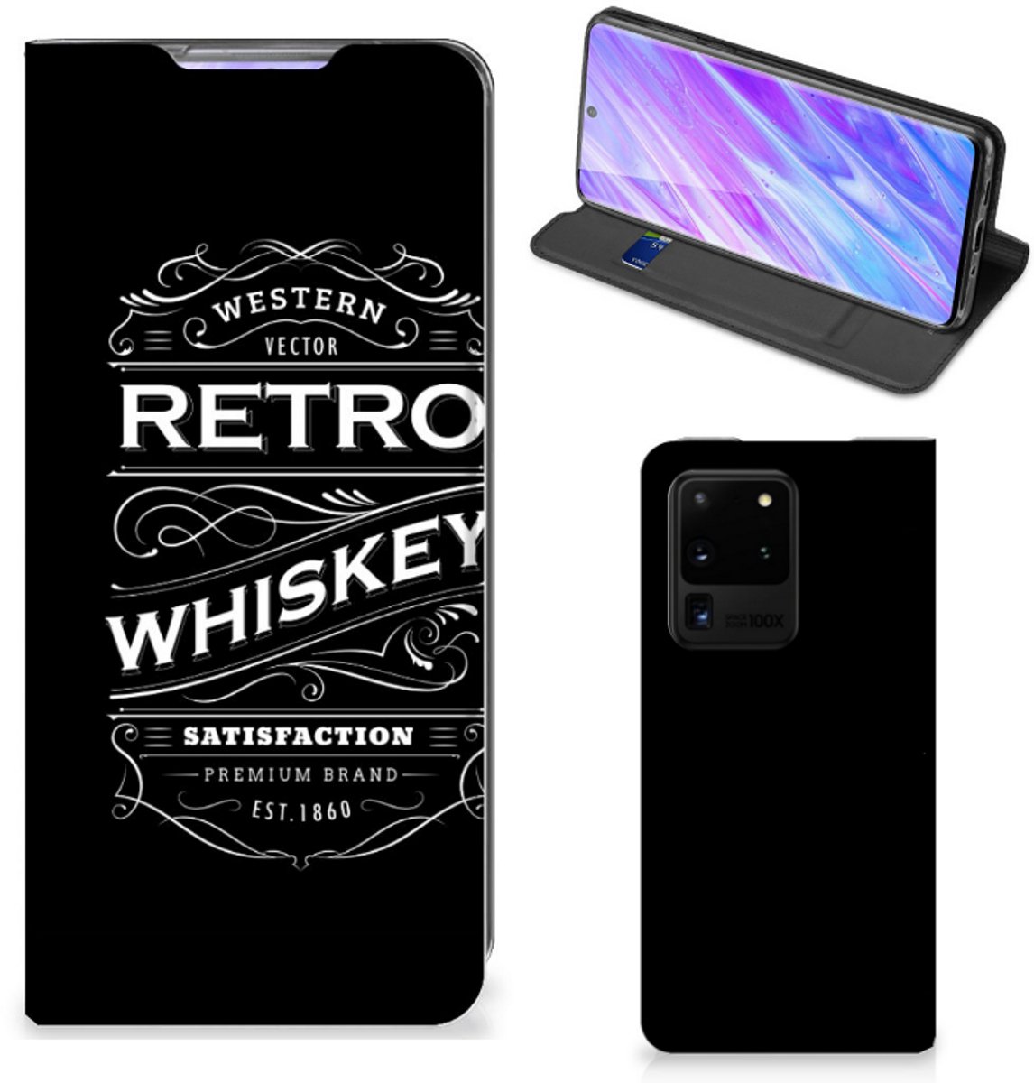 Samsung Galaxy S20 Ultra Flip Style Cover Whiskey