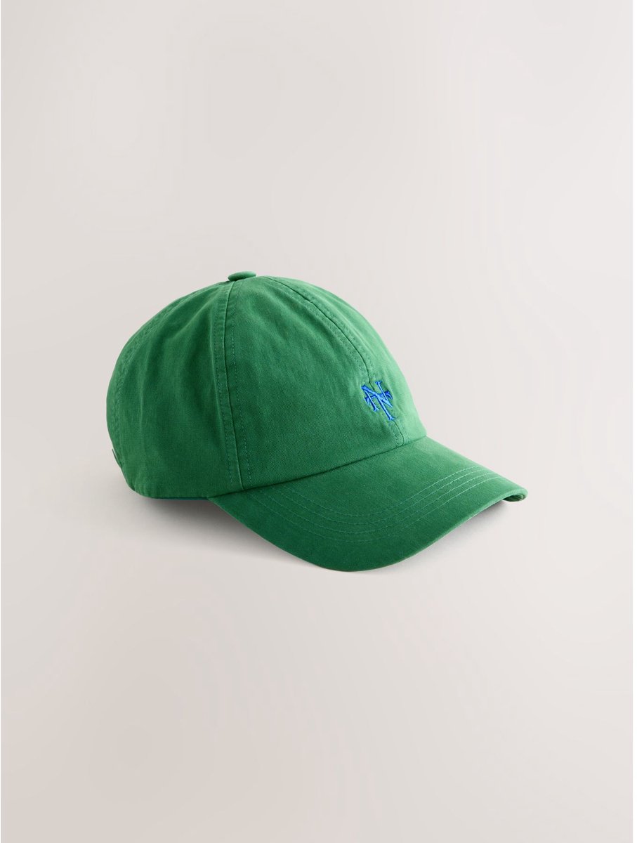 Next - Heren - Pet met borduursel - Groen