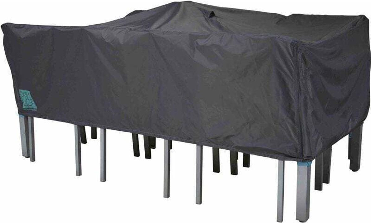 Tuinmeubelhoes 200 x 130 x 60 cm grijs
