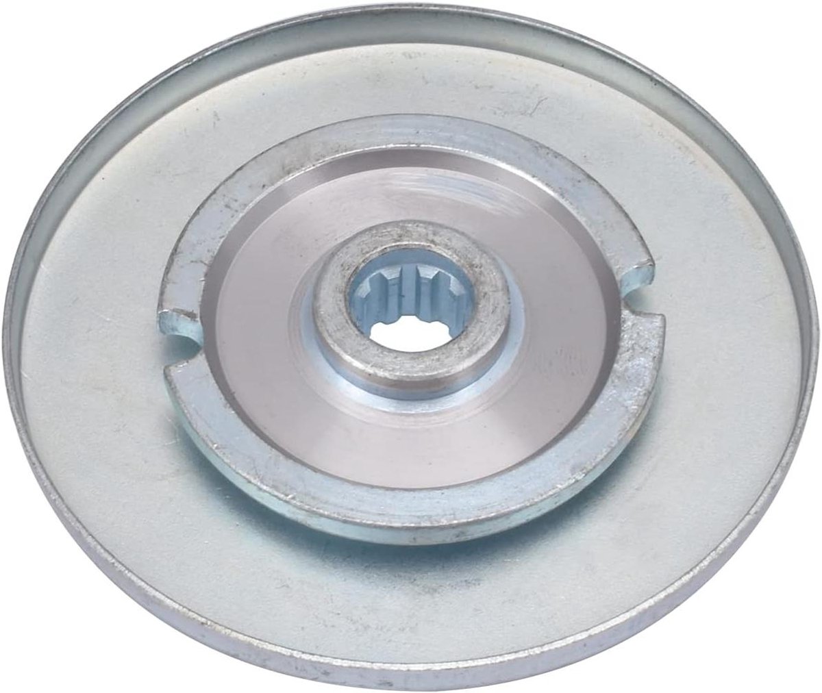 Trimmer Onderdeel - Motoronderdeel Metaal - Tuinonderhoud Uitvoeren - Duurzaam Metalen Ontwerp - 10 x 8 x 1 cm - Metaalkleur