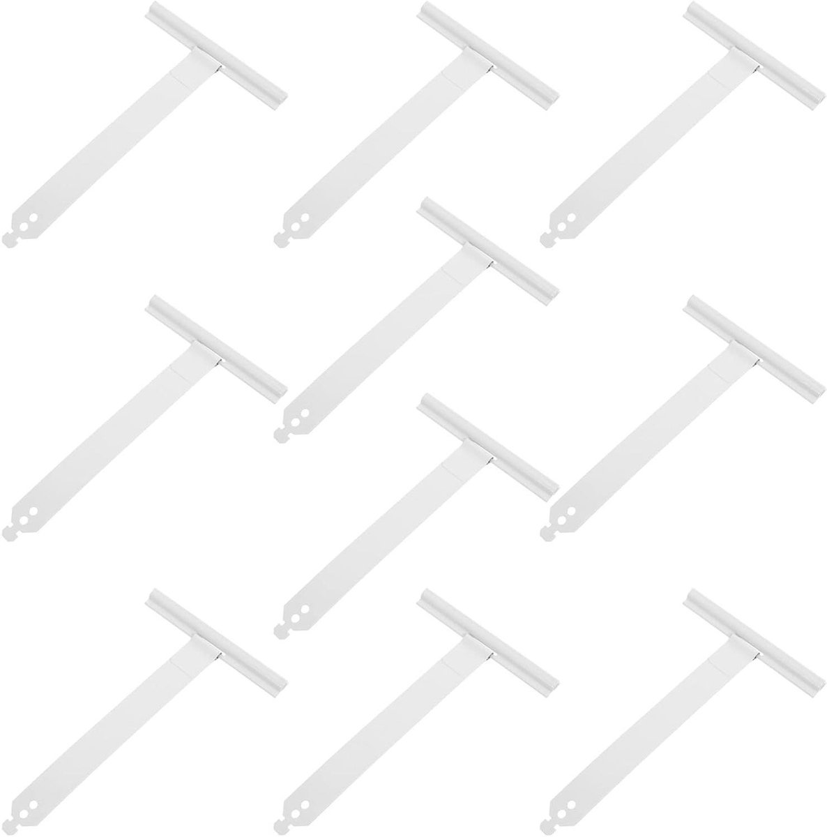 Rolluik Ophangveren - Spiraalveren - Rolluik Reparatie - Duurzaam Staal - 10 Stuks - Wit