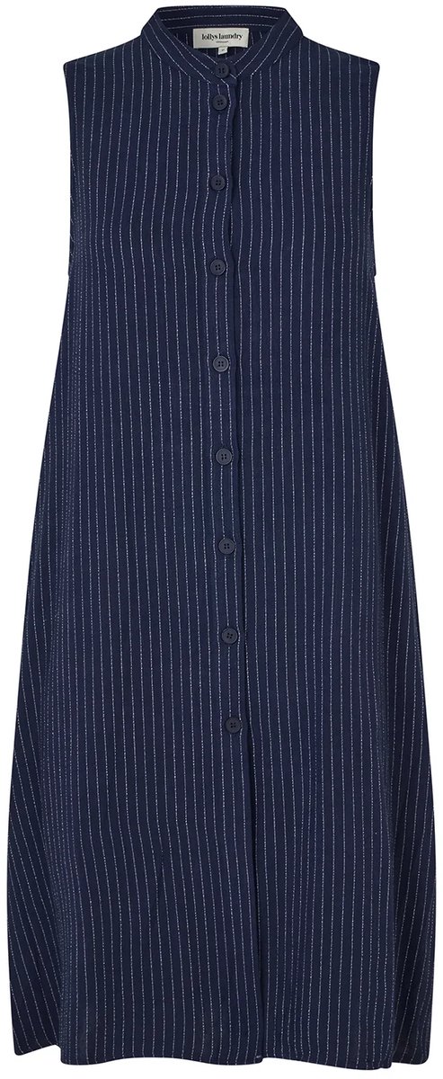 Lollys Laundry Katie - Jurk - Blauw - XL